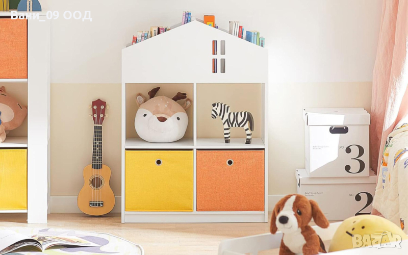 Мултифункционална детска етажерка "Къщичка", снимка 1