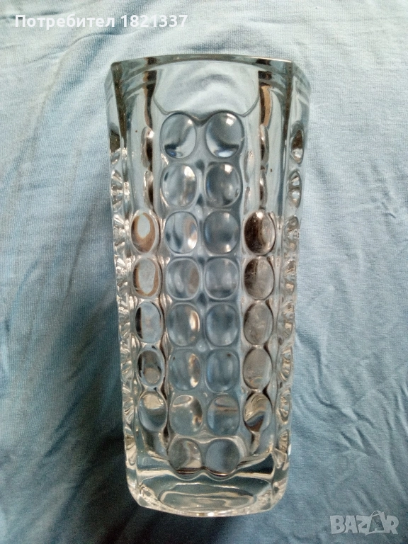 Ваза от оловен кристал , снимка 1