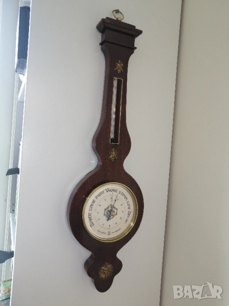 Немски барометър и термометър , снимка 1