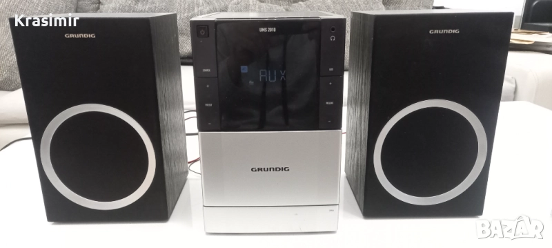 Grundig UMS 2010 микросистема с тонколони – 2x15W RMS, снимка 1