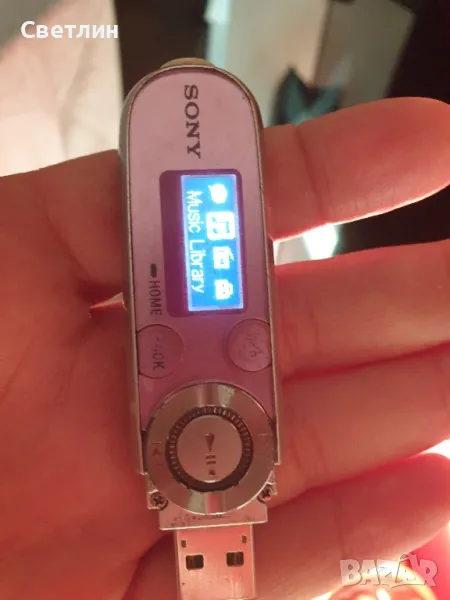 МР3 плеър Сони, ФМ,Запис,4ГБ, снимка 1