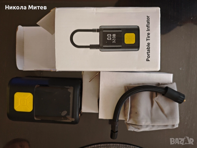 Електрическа помпа за гуми, снимка 1