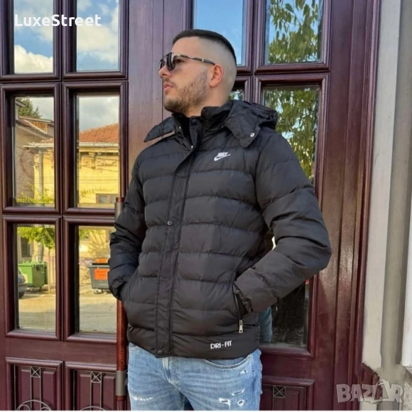 Мъжко Зимно Яке - лого Бродирано 🤍 Nike , снимка 1
