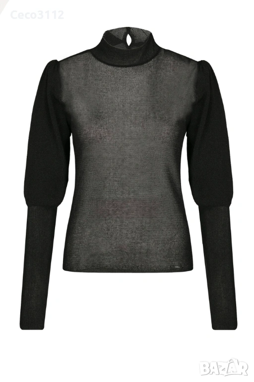 Нов дамски пуловер LIU JO, прозиращ, снимка 1