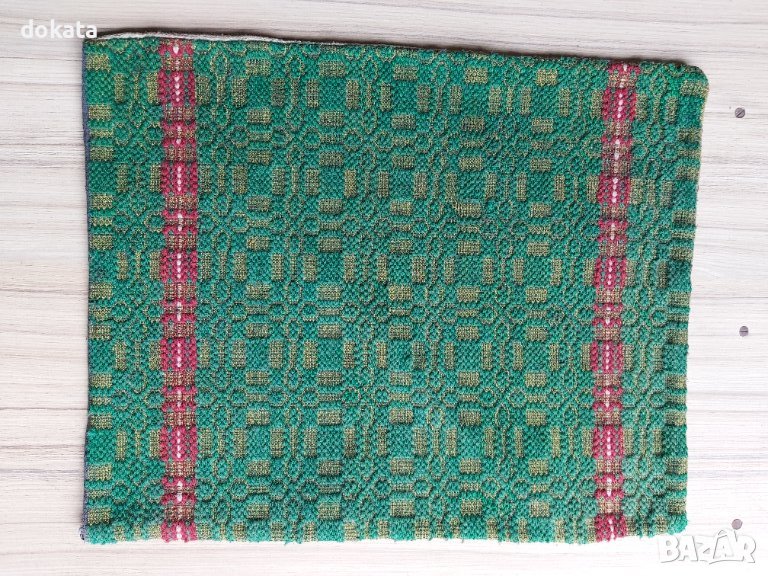 Стара вълнена калъфка за възгланица, снимка 1