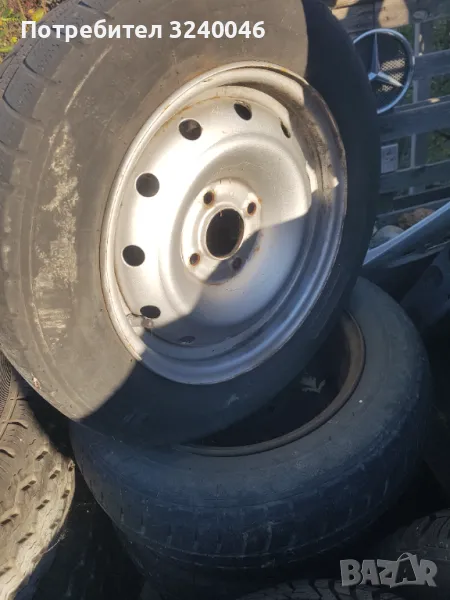 4бр. Железни джанти за Citroen Berlingo 14 цола, снимка 1