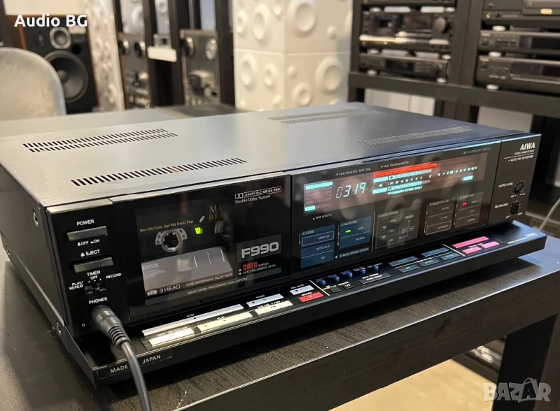 дек Aiwa AD-F990 Top Black, снимка 1