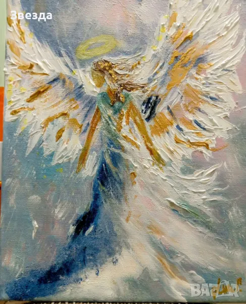 Картина "Ангелско мечтание", снимка 1