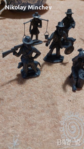 Колекция калаени фигури" Стари занаяти ", снимка 1