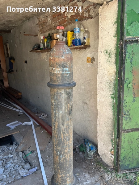 Бутилка за кислород голяма, снимка 1