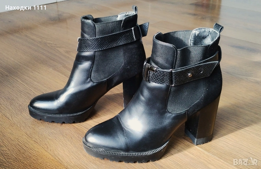 Страхотни боти ботуши Tamaris Тамарис, размер 38, отлично състояние, снимка 1