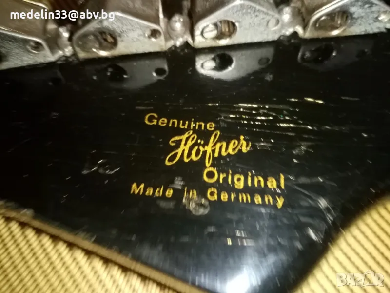 Hofner Stratocaster HSS, 1968 г.китара. Made in Germany, All original. , снимка 1