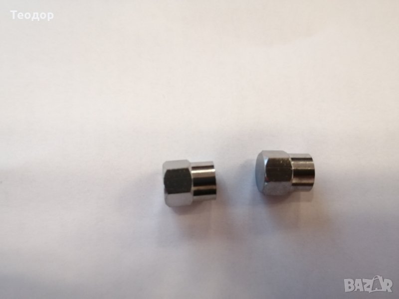 Капачки за вентили никелирани, снимка 1