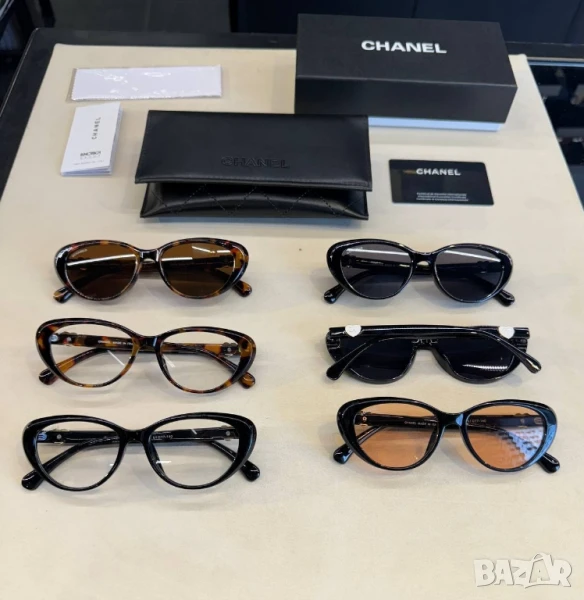 очила с черен обикновен калъф chanel miu miu , снимка 1