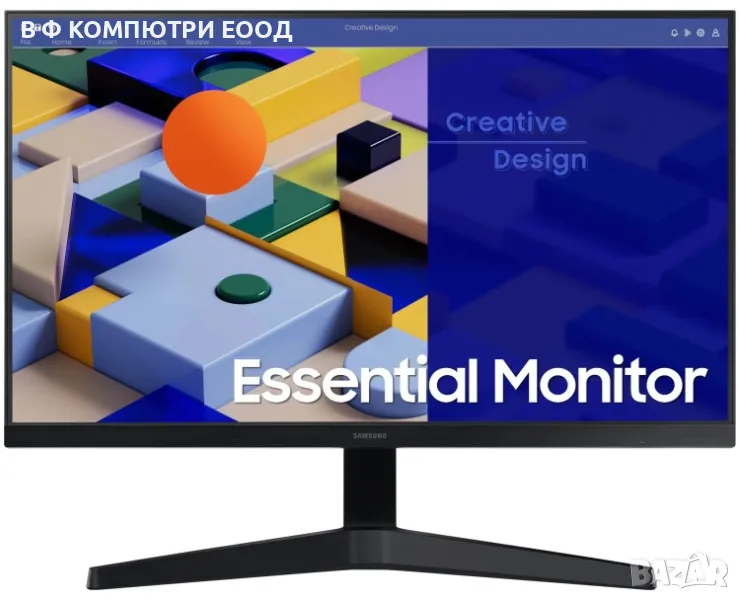 Samsung S27C310EAU 27" IPS монитор, снимка 1