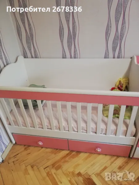 Детско легло тип люлка, снимка 1