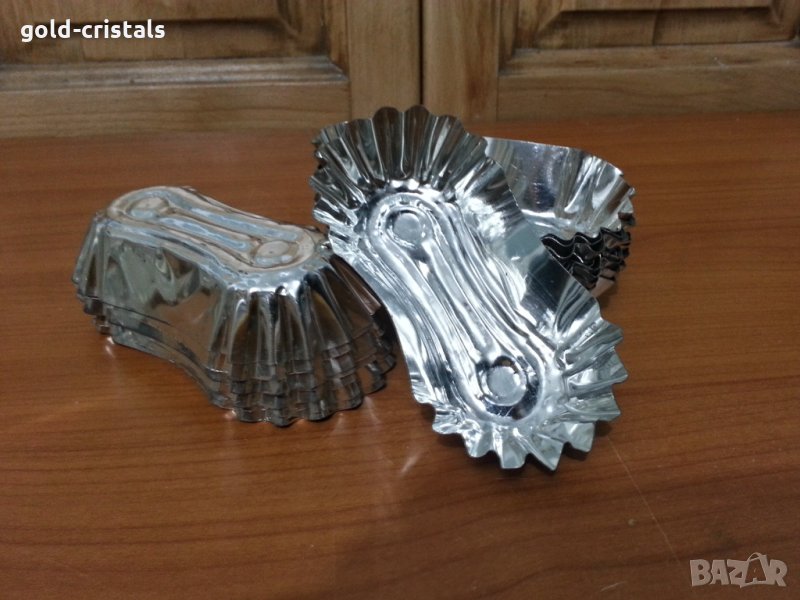 Стари метални форми за сладки, снимка 1