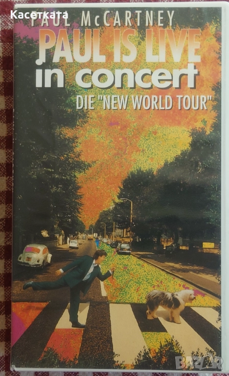 Видео касета Paul McCartney – Paul Is Live - In Concert (Die "New World Tour"), снимка 1