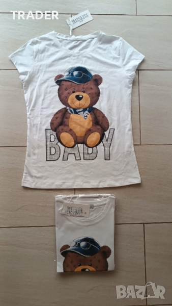 Тениска с къс ръкав Moschino, снимка 1