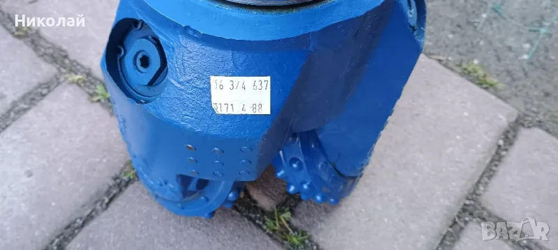 Сондажно триролково длето IADC 637 171.4 мм, снимка 1