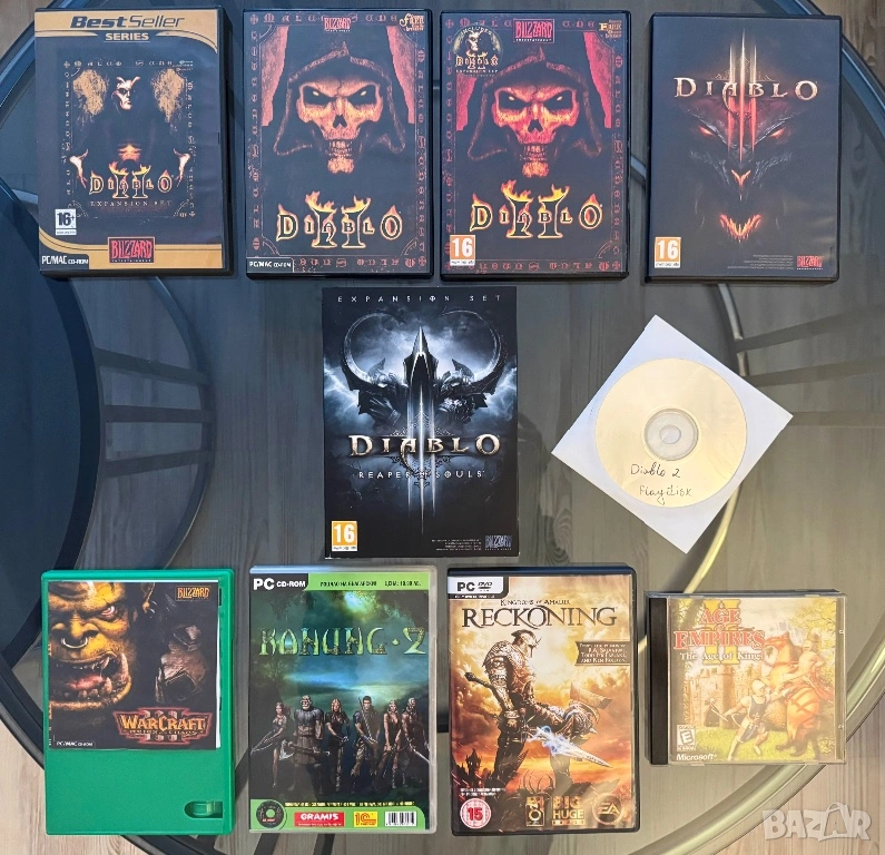 PC игри - Diablo, Warcraft, Age of Empires и др., снимка 1