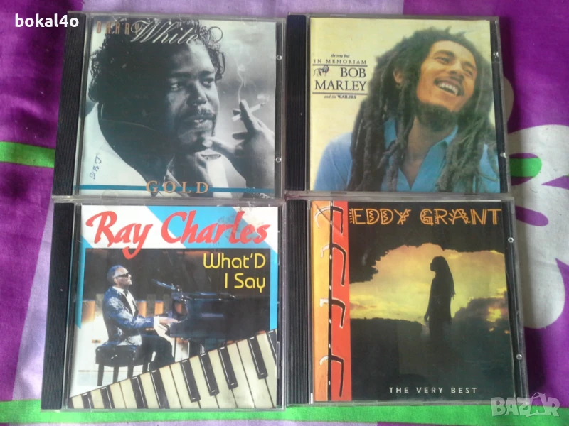 Bob Marley, Barry White, Eddy Grant, Ray Charles, снимка 1