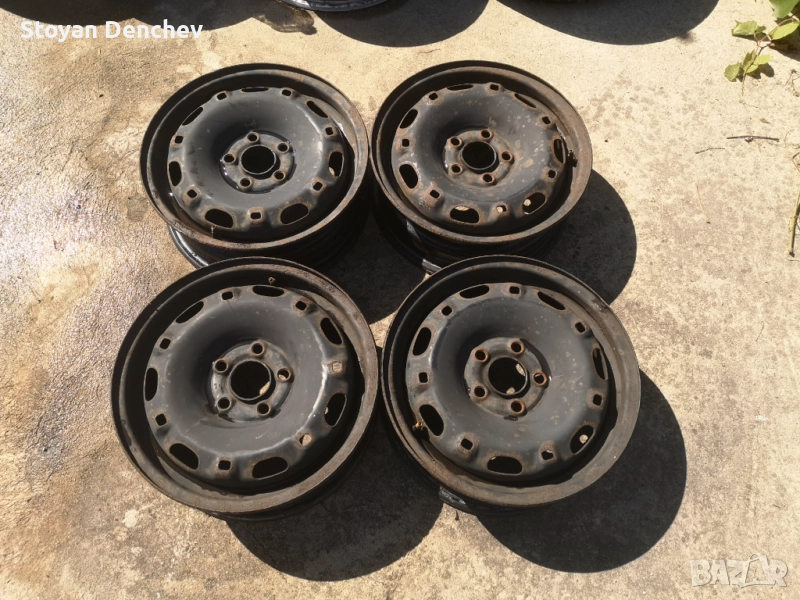 Железни джанти за фолксваген 14 цола , снимка 1