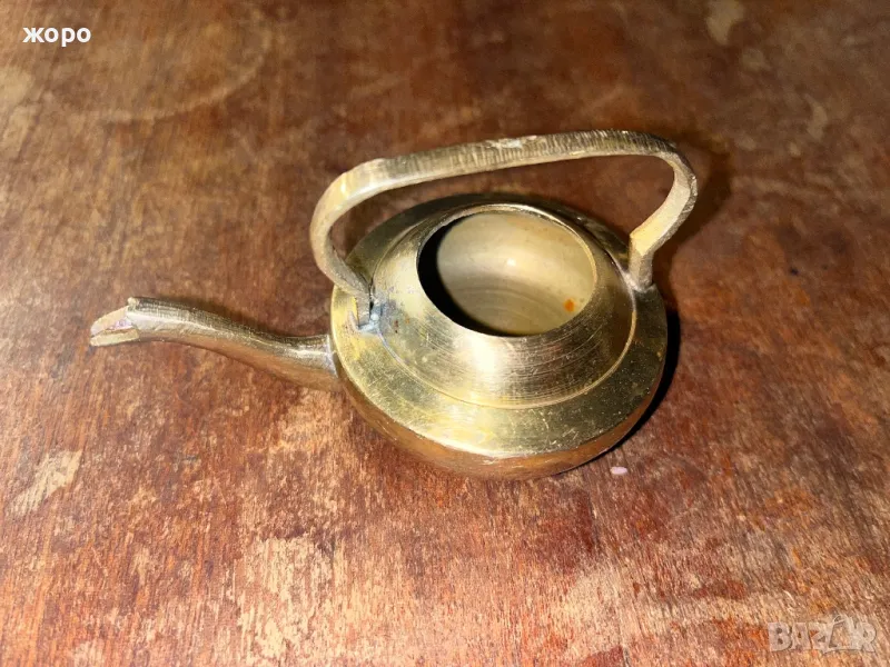 Бронзов чайник , снимка 1