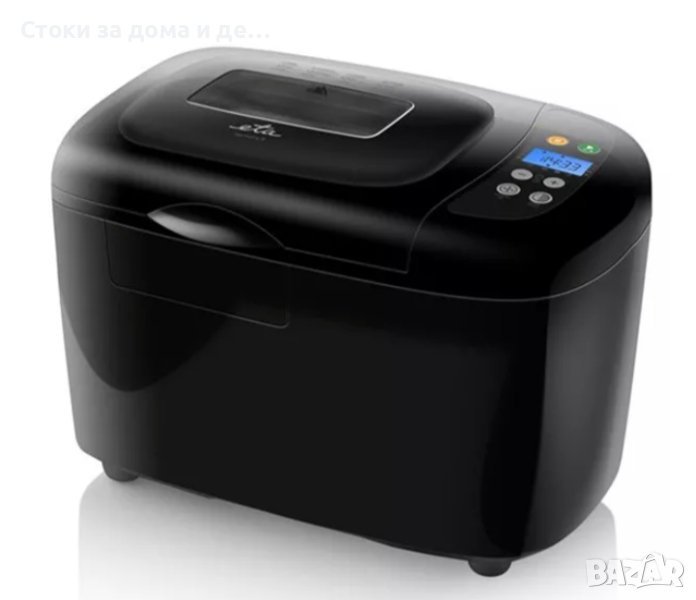 ✨Хлебопекарна ETA214990021 HARMONY BLACK II, две бъркалки, 850W, Черен , снимка 1