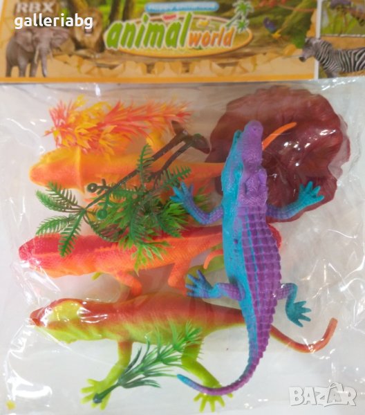 Комплект с животни влечуги (Animal world), снимка 1