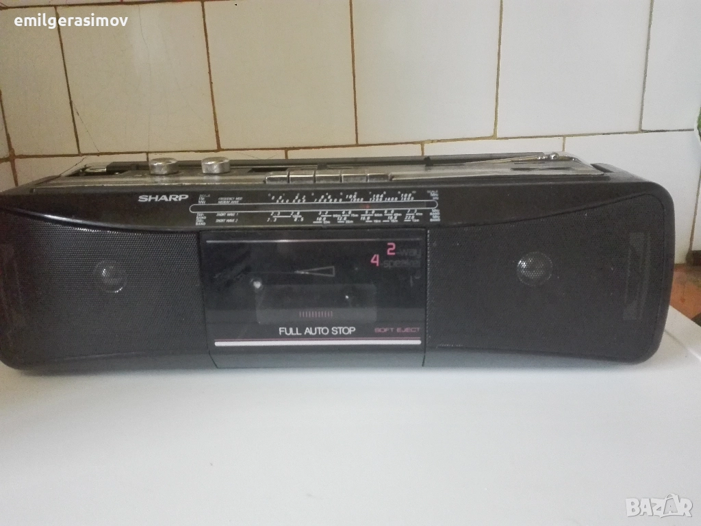 Радиокасетофони SHARP и SONY., снимка 1