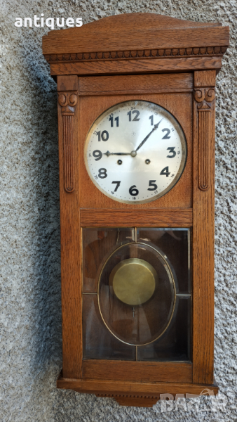 Стар немски стенен часовник - Junghans - Антика - 1930г., снимка 1