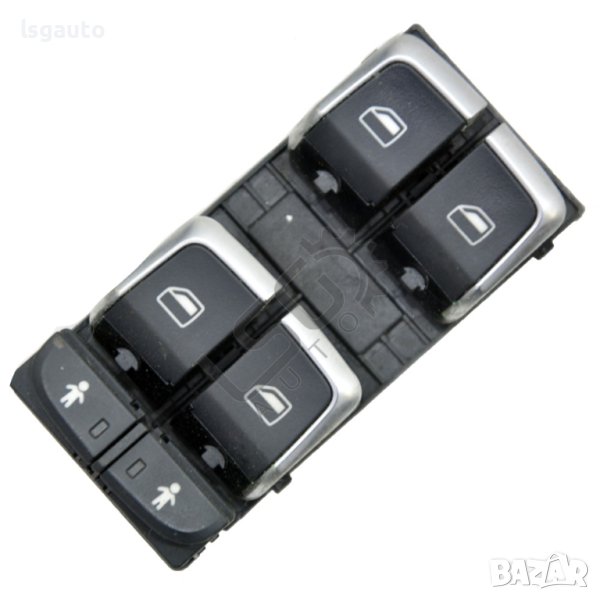 Панел бутони ел. стъкла предна лява врата AUDI A6 (4G, C7) 2011-2018 ID:102769, снимка 1