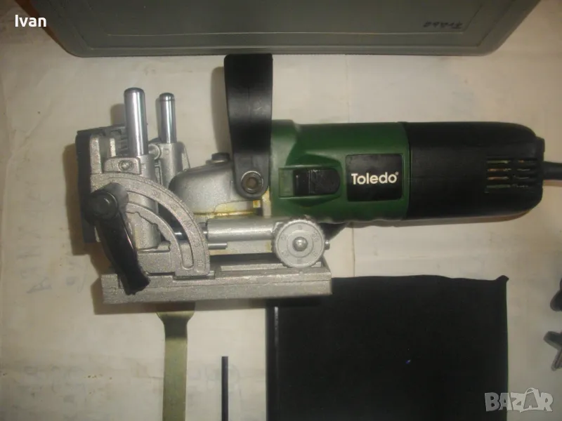 НОВА НИДЕРЛАНДСКА БИСКВИТ МАШИНА БИСКВИТ ФРЕЗА СГЛОБКИ МЕБЕЛИ TOLEDO 710W ХОЛАНДСКА ОРИГИНАЛНА 2004г, снимка 1