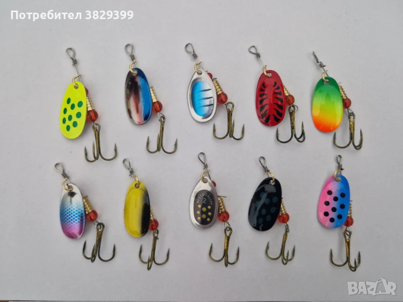Блесна за спининг 1лв на брой с кутия, снимка 1