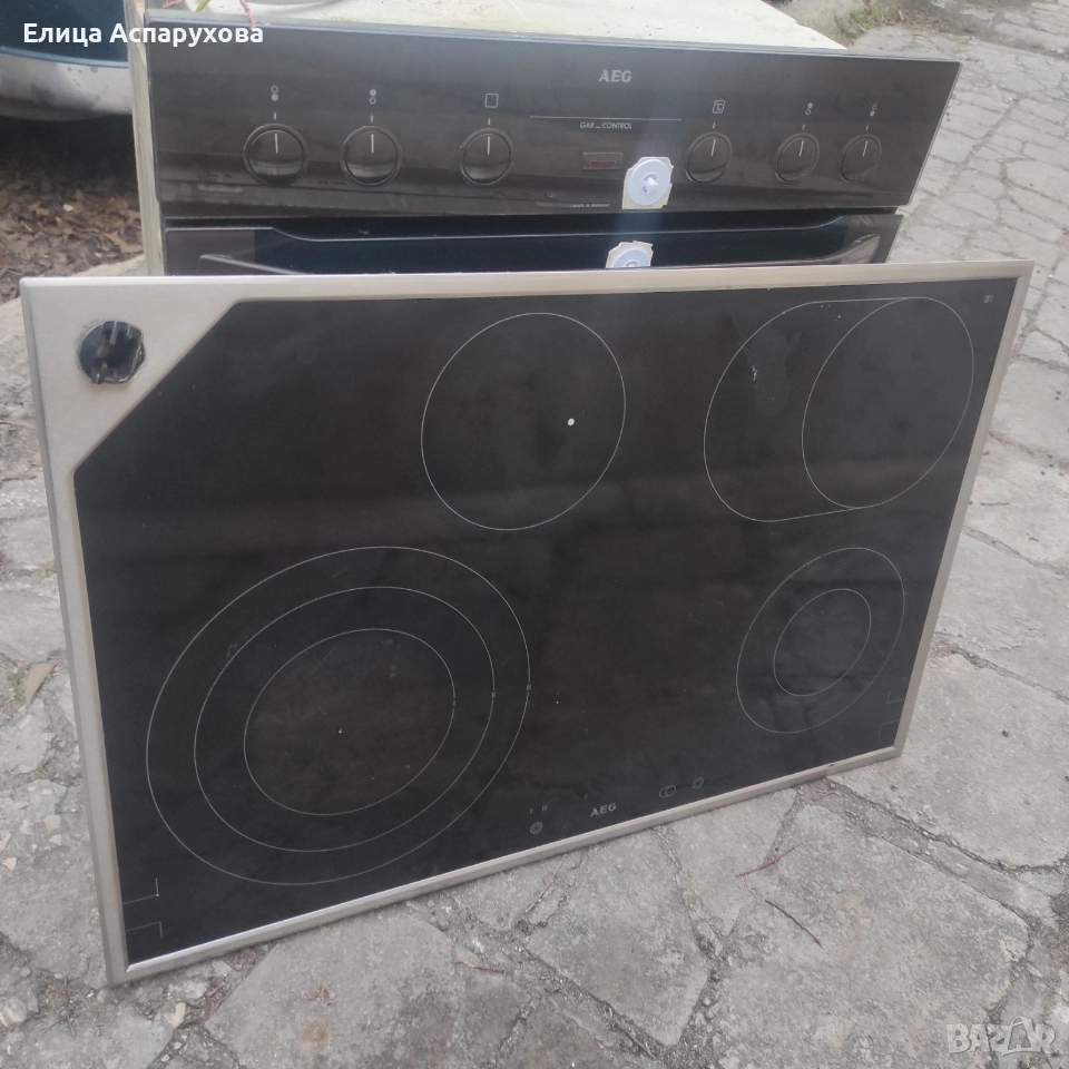 Продавам фурна с керамичен плот, снимка 1