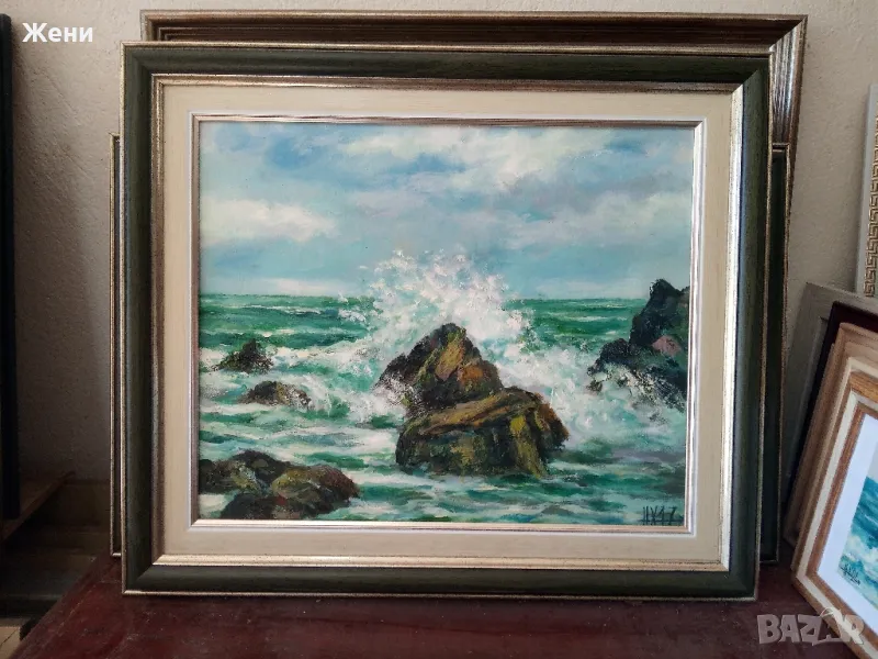 Маслена картина на Николай Ханзъров , снимка 1