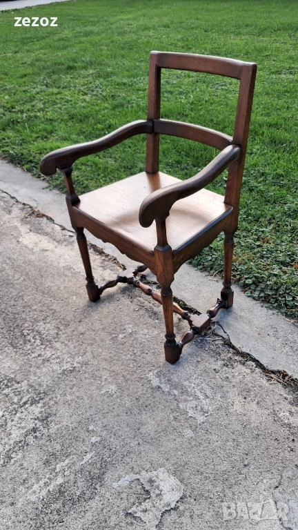 Кресло масив-№053, снимка 1