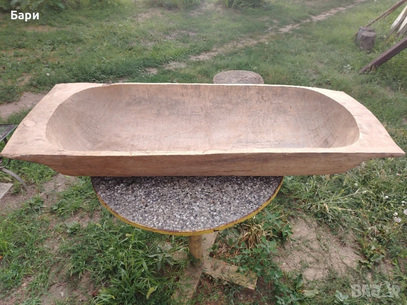 Стара нощва,копанка,дървено корито 3, снимка 1