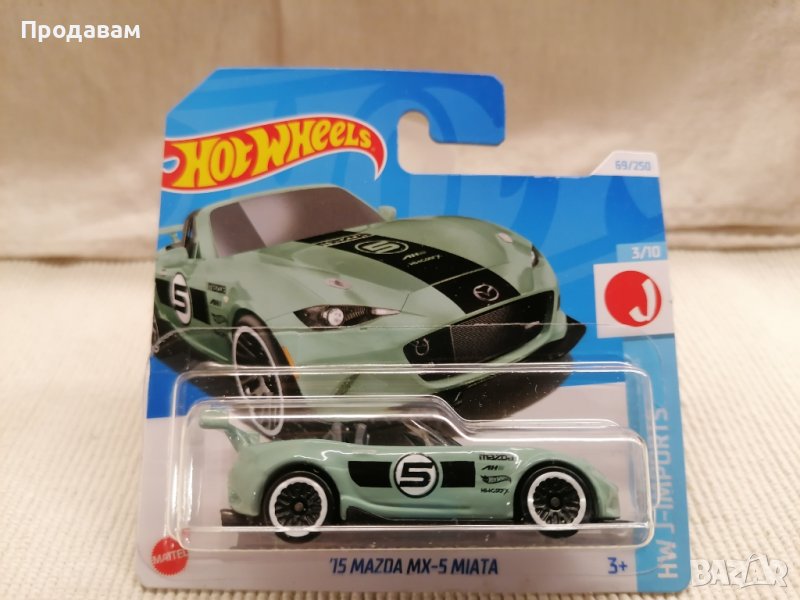 💕🧸HOT WHEELS ´15 MAZDA MX-5 MIATA, снимка 1