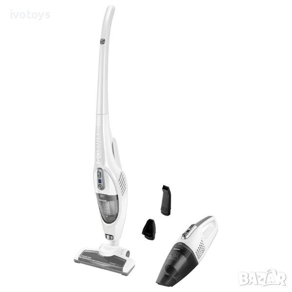 Безжична прахосмукачка SENCOR SVC 7811WH, 2в1, 0,5л. контейнер, 2 скорости, Мощна батерия, Бял, снимка 1