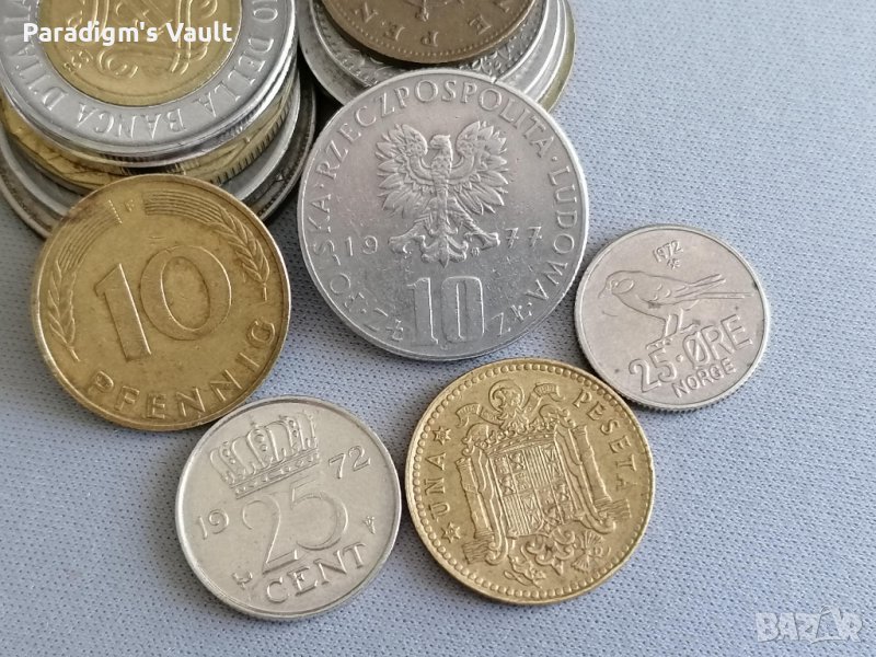 Лот от 5 монети - Европа | 1972г. - 1978г., снимка 1