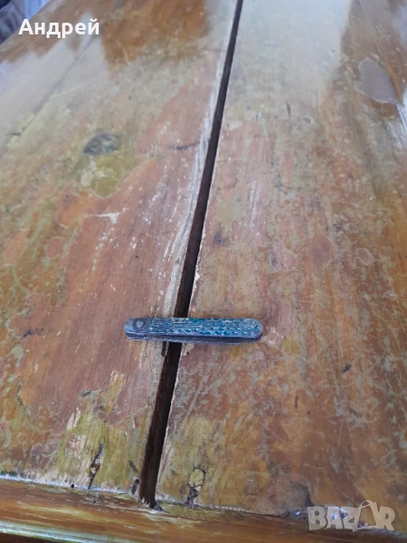 Стар джобен нож,ножче,ножка #122, снимка 1