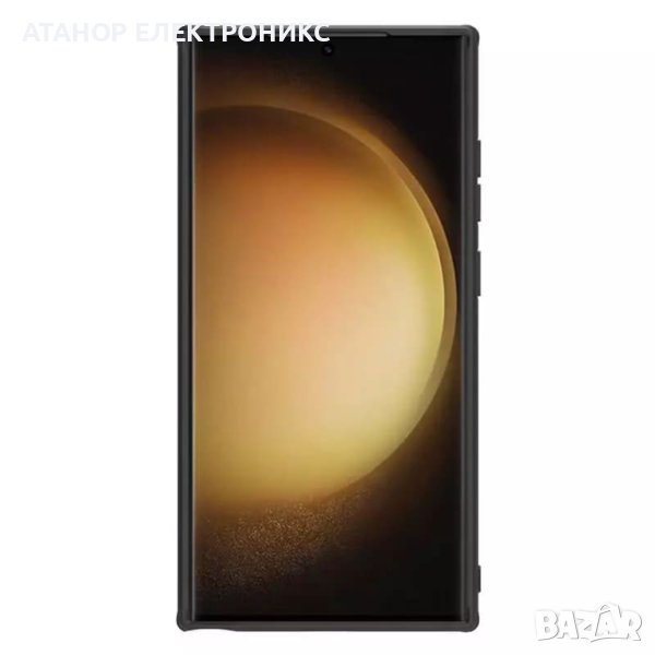 Калъф Nillkin - Super Frosted Shield Pro MagSafe - Samsung Galaxy S24 Ultra - черен, снимка 1