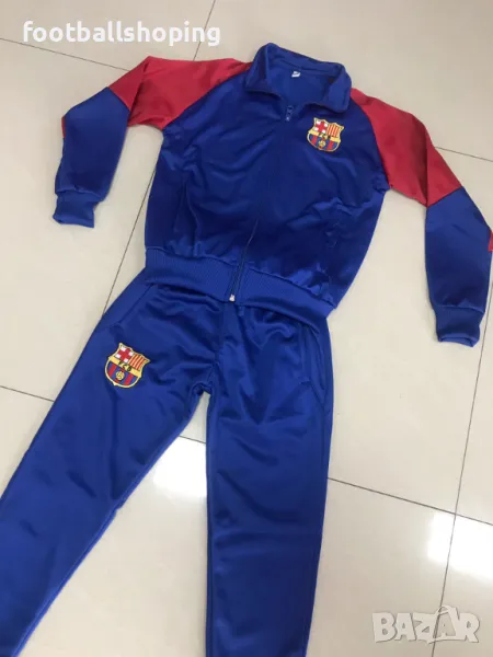 Детски комплект дълъг с къс екип Барса и Меси или Ямал 2025, снимка 1