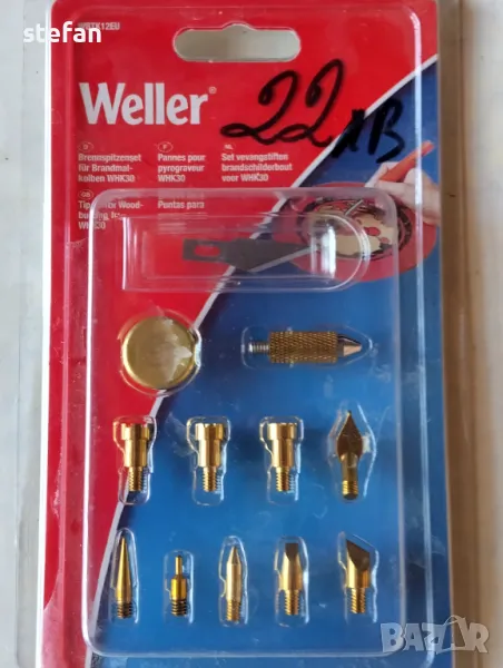 КОМПЛЕКТ РЕЗЕРВНИ НАКРАЙНИЦИ ЗА ПИРОГРАФ ПОЯЛНИК, снимка 1