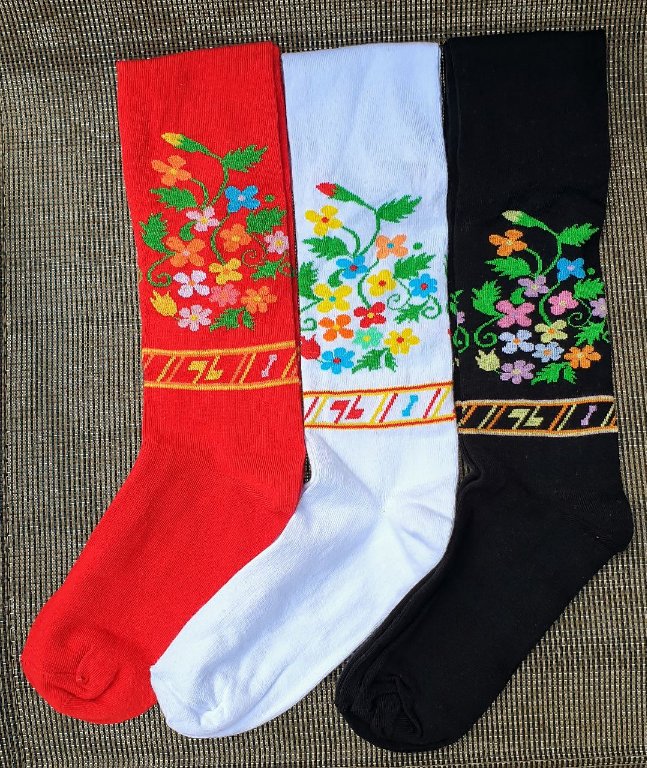Дамски чорапи с етно мотиви в Дамски чорапи в с. Рударци - ID41832611 —  Bazar.bg