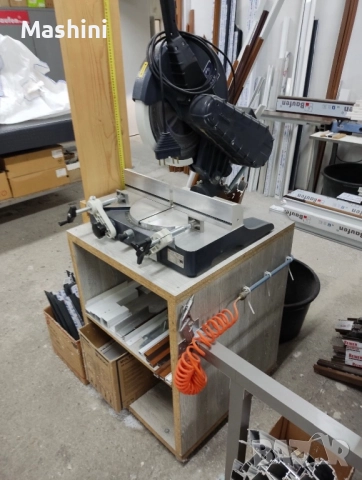 Циркуляр за рязане на алуминиеви и ПВЦ профили с 400мм.режещ диск, снимка 5 - Циркуляри - 52462930