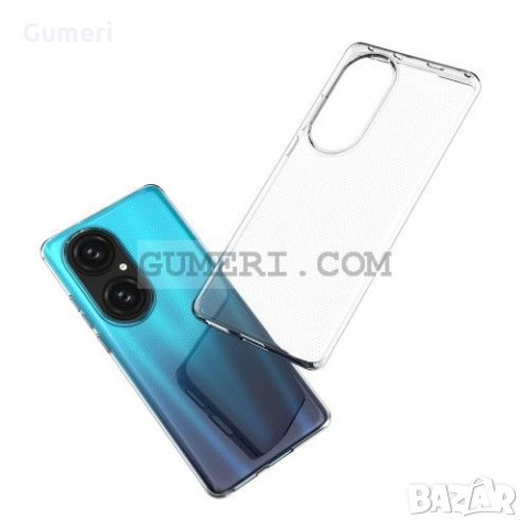 Huawei P50 Pro Силиконов Прозрачен Гръб, снимка 6 - Калъфи, кейсове - 35915205