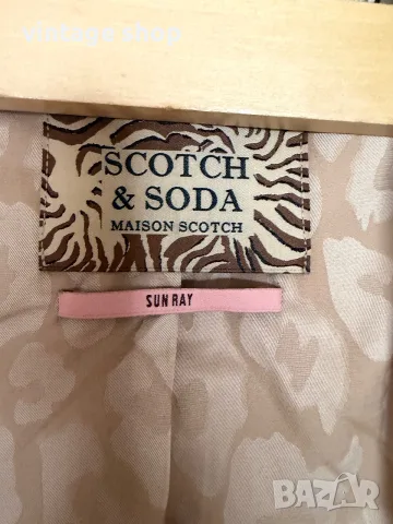Дамско сако oversize модел Scotch & Soda на Maison Scotch, снимка 8 - Сака - 56167951